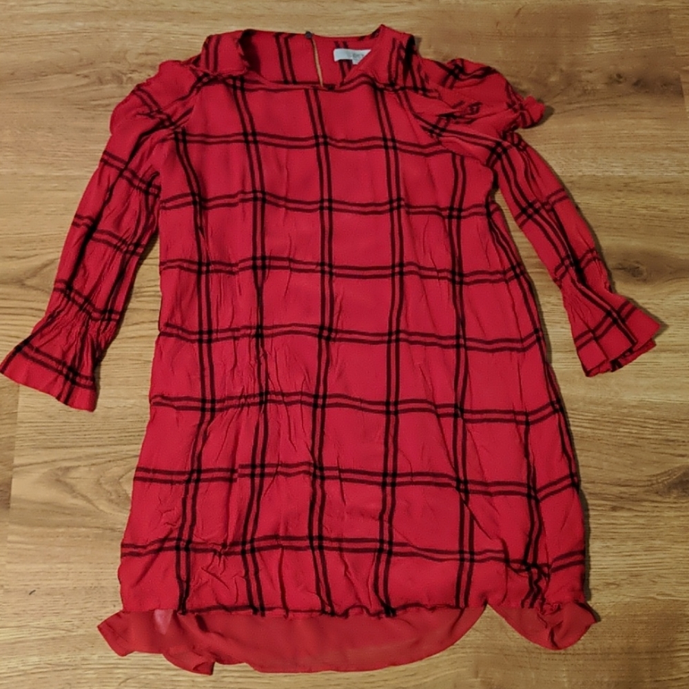 Red loft dress